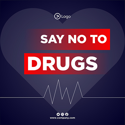 no drugs poster designs