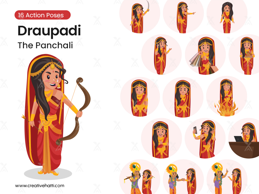 Draupadi Projects  Photos videos logos illustrations and branding on  Behance