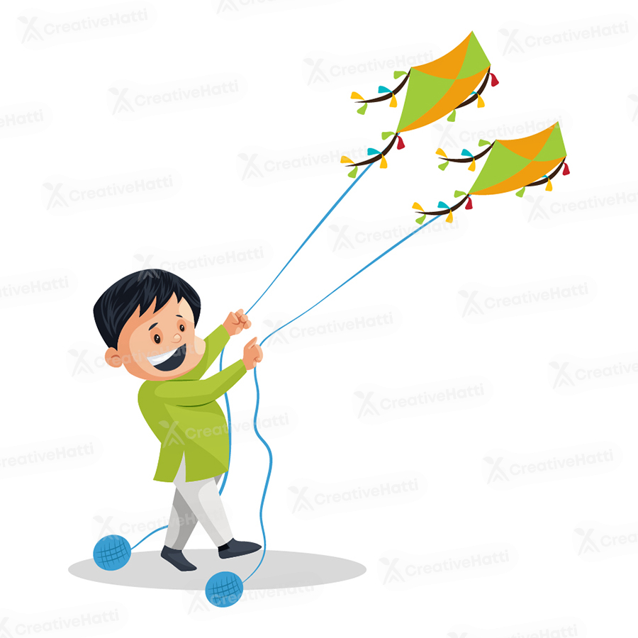 Boy Flying Kite Coloring Pages  Get Coloring Pages