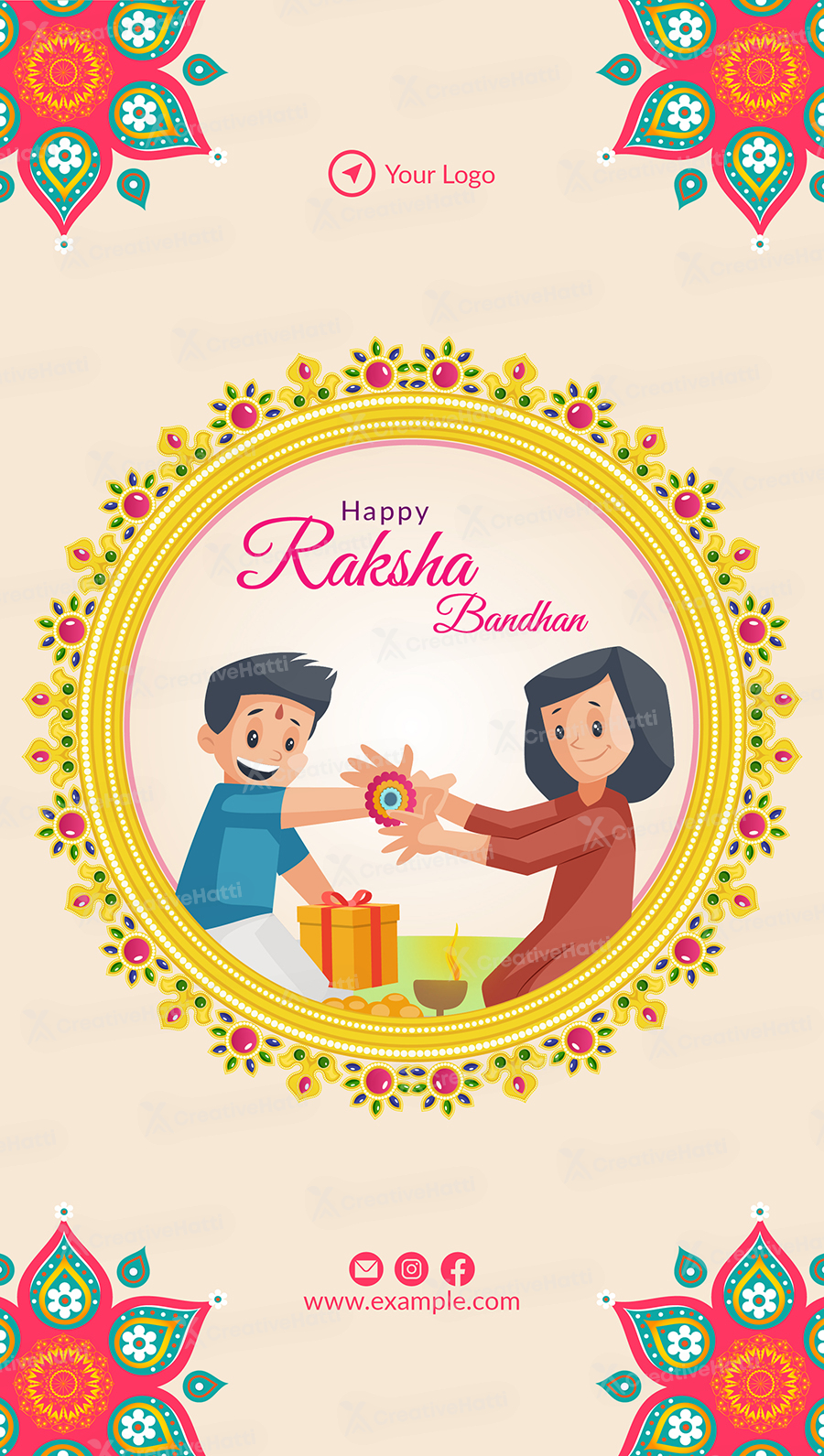 Happy Raksha Bandhan Offer Discount Off Stock Vector (Royalty Free)  1461645587 | Shutterstock